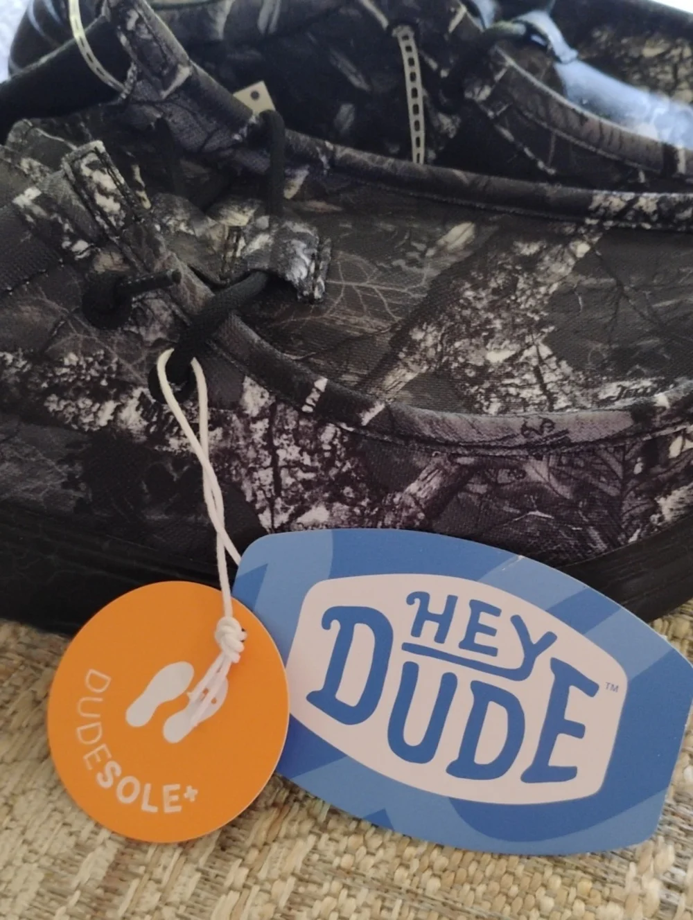 Hey Dude Jelly Roll Black Camo